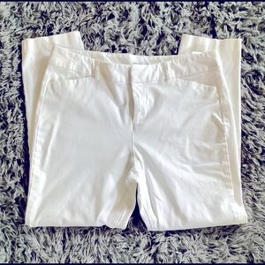 Old Navy White Pixie Trousers